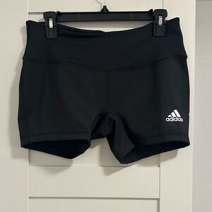 Adidas Black 4” Short Tight Volleyball shorts